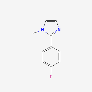 2-(4-Fluoro-phenyl)-1-methyl-1h-imidazole - 