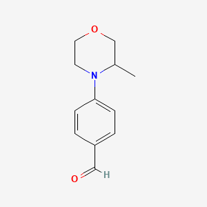4-(3-Methylmorpholin-4-yl)benzaldehyde - 