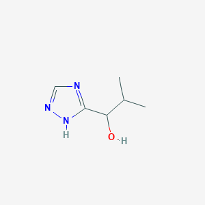 2-Methyl-1-(4H-1,2,4-triazol-3-YL)propan-1-OL - 