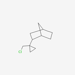 2-[1-(Chloromethyl)cyclopropyl]bicyclo[2.2.1]heptane - 
