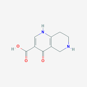 4-Hydroxy-5,6,7,8-tetrahydro-1,6-naphthyridine-3-carboxylic acid - 