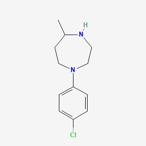 1-(4-Chlorophenyl)-5-methyl-1,4-diazepane - 