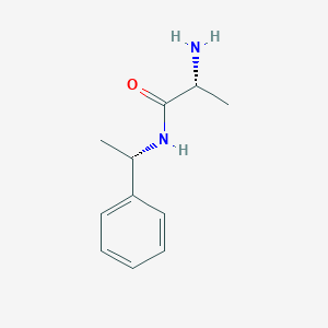 (2R)-2-amino-N-[(1S)-1-phenylethyl]propanamide - 180468-46-6