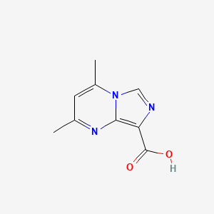 2,4-Dimethylimidazo[1,5-a]pyrimidine-8-carboxylic acid - 