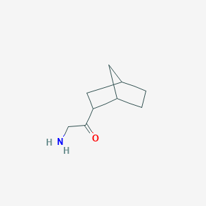 2-Amino-1-{bicyclo[2.2.1]heptan-2-yl}ethan-1-one - 