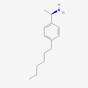 (1R)-1-(4-hexylphenyl)ethanamine - 