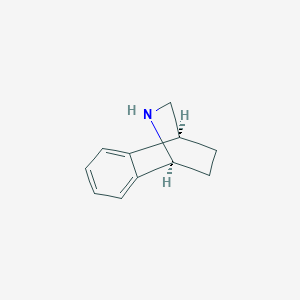 (1S,8S)-9-Azatricyclo[6.2.2.0,2,7]dodeca-2,4,6-triene - 
