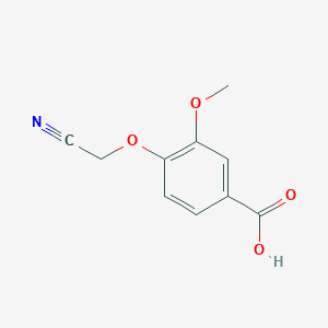 4-(Cyanomethoxy)-3-methoxybenzoic acid - 