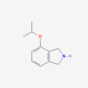 4-(Propan-2-yloxy)-2,3-dihydro-1H-isoindole - 