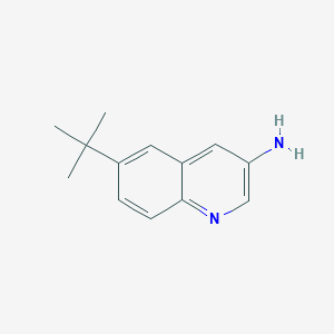 6-Tert-butylquinolin-3-amine - 