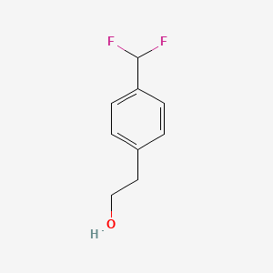2-[4-(Difluoromethyl)phenyl]ethan-1-ol - 