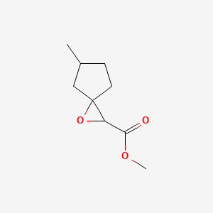 Methyl 5-methyl-1-oxaspiro[2.4]heptane-2-carboxylate - 