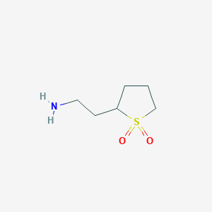 2-(2-Aminoethyl)-1lambda6-thiolane-1,1-dione - 