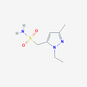 (1-ethyl-3-methyl-1H-pyrazol-5-yl)methanesulfonamide - 
