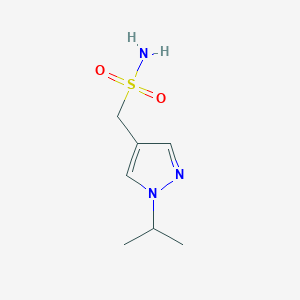 [1-(Propan-2-yl)-1H-pyrazol-4-yl]methanesulfonamide - 