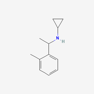 N-[1-(2-Methylphenyl)ethyl]cyclopropanamine - 