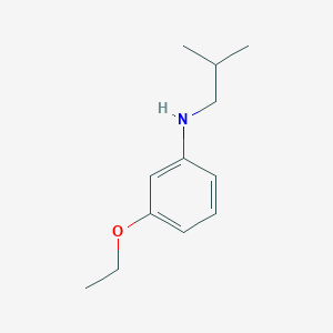 3-ethoxy-N-(2-methylpropyl)aniline - 