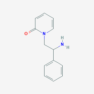1-(2-Amino-2-phenylethyl)pyridin-2(1H)-one - 