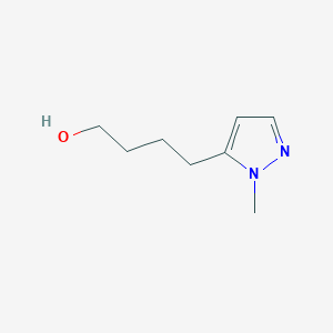 4-(1-Methyl-1H-pyrazol-5-yl)butan-1-ol - 