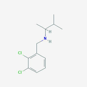 [(2,3-Dichlorophenyl)methyl](3-methylbutan-2-yl)amine - 