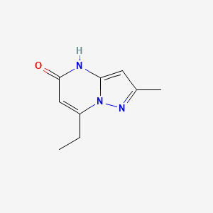 7-ethyl-2-methyl-4H,5H-pyrazolo[1,5-a]pyrimidin-5-one - 