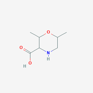 2,6-Dimethylmorpholine-3-carboxylic acid - 