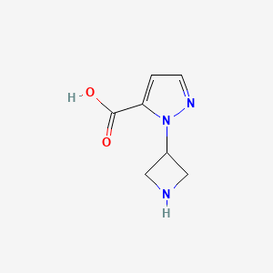 1-(Azetidin-3-yl)-1H-pyrazole-5-carboxylic acid - 