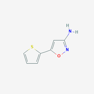 5-(Thiophen-2-yl)-1,2-oxazol-3-amine - 
