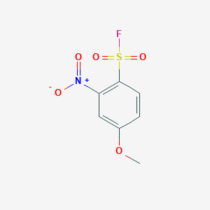 4-Methoxy-2-nitrobenzene-1-sulfonyl fluoride - 