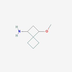 3-Methoxyspiro[3.3]heptan-1-amine - 