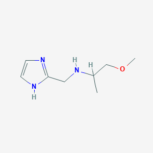 (1H-Imidazol-2-ylmethyl)(1-methoxypropan-2-yl)amine - 