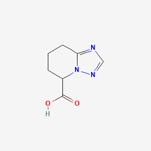 5,6,7,8-Tetrahydro-[1,2,4]triazolo[1,5-a]pyridine-5-carboxylic acid - 