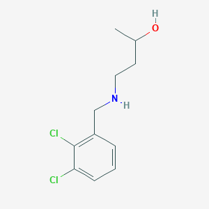 4-{[(2,3-Dichlorophenyl)methyl]amino}butan-2-ol - 