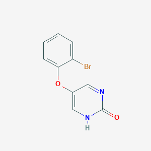 5-(2-Bromophenoxy)pyrimidin-2-ol - 