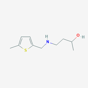 4-{[(5-Methylthiophen-2-yl)methyl]amino}butan-2-ol - 