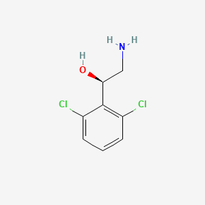(1R)-2-Amino-1-(2,6-dichlorophenyl)ethan-1-ol - 