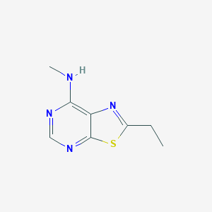 2-Ethyl-N-methyl-[1,3]thiazolo[5,4-d]pyrimidin-7-amine - 
