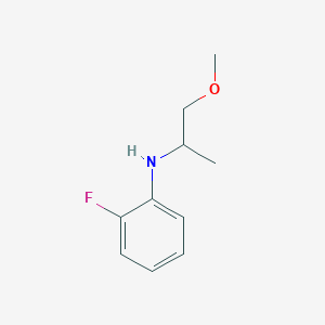 2-fluoro-N-(1-methoxypropan-2-yl)aniline - 
