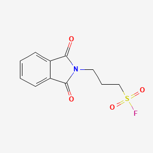 3-(1,3-Dioxo-2,3-dihydro-1H-isoindol-2-yl)propane-1-sulfonyl fluoride - 