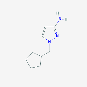1-(Cyclopentylmethyl)-1H-pyrazol-3-amine - 