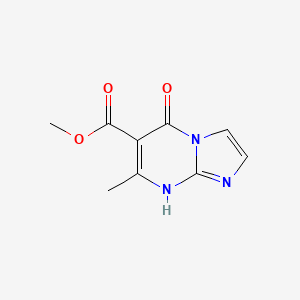 Methyl 7-methyl-5-oxo-1H,5H-imidazo[1,2-a]pyrimidine-6-carboxylate - 