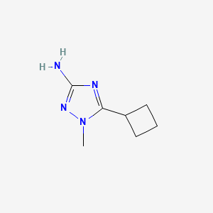 5-Cyclobutyl-1-methyl-1H-1,2,4-triazol-3-amine - 