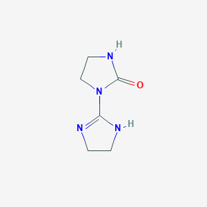 1-(4,5-dihydro-1H-imidazol-2-yl)imidazolidin-2-one - 