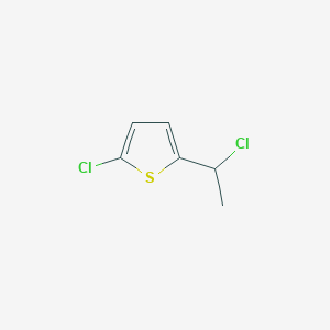 2-Chloro-5-(1-chloroethyl)thiophene - 