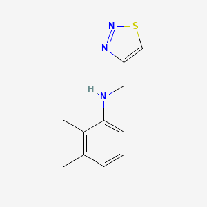 2,3-Dimethyl-N-(1,2,3-thiadiazol-4-ylmethyl)aniline - 