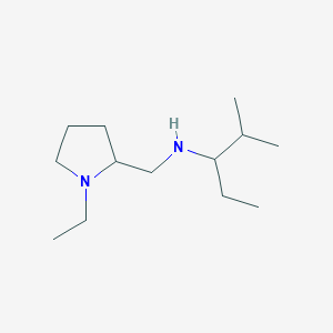 [(1-Ethylpyrrolidin-2-yl)methyl](2-methylpentan-3-yl)amine - 
