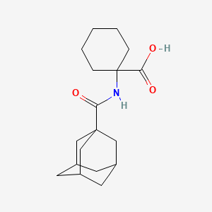 1-[(1-Adamantylcarbonyl)amino]cyclohexanecarboxylic acid - 