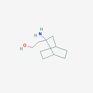 2-{2-Aminobicyclo[2.2.2]octan-2-yl}ethan-1-ol - 