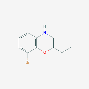 8-Bromo-2-ethyl-3,4-dihydro-2H-1,4-benzoxazine - 