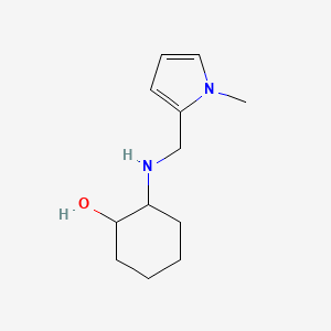 2-{[(1-methyl-1H-pyrrol-2-yl)methyl]amino}cyclohexan-1-ol - 